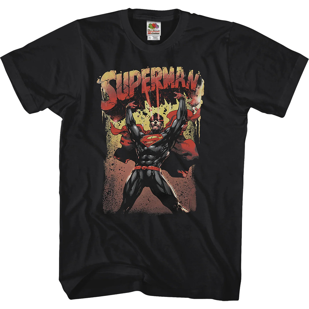 Heat Vision Superman Tshirt